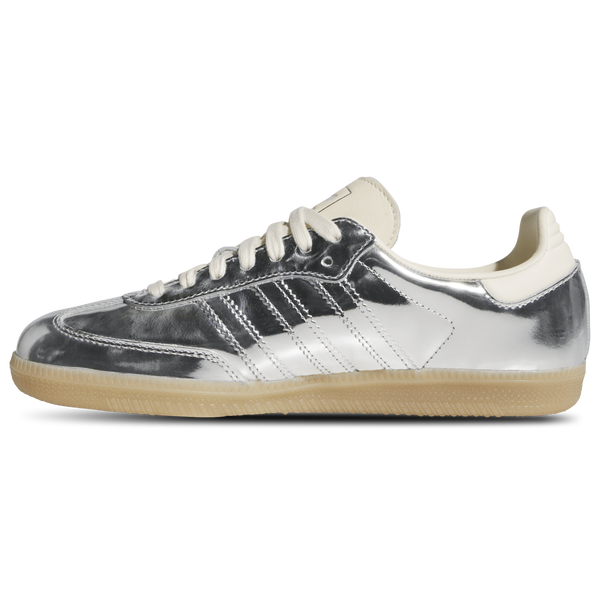 adidas Originals Samba OG - Women's - Silver/White - Image 2