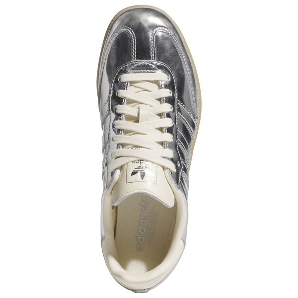 adidas Originals Samba OG - Women's - Silver/White - Image 4