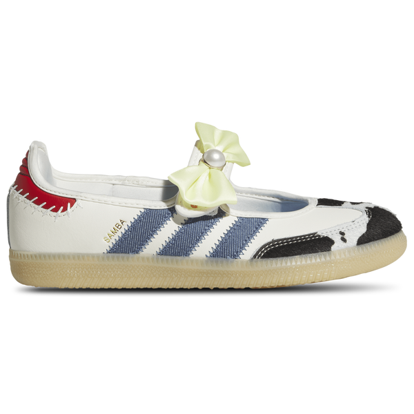 adidas Originals Samba Mary Jane - Girls' Grade School - Blue/Multi
