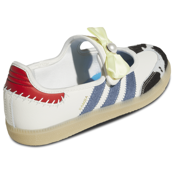 adidas Originals Samba Mary Jane - Girls' Grade School - Blue/Multi - Image 3