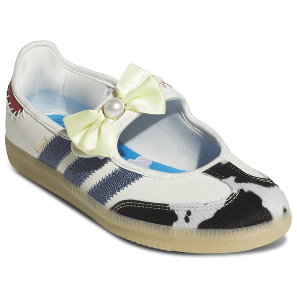 adidas Originals Samba Mary Jane - Girls' Grade School - Blue/Multi - Image 6