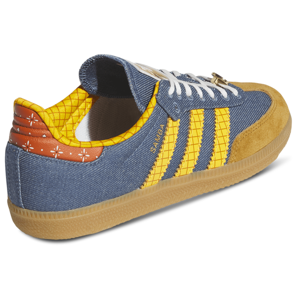 adidas Originals Samba - Boys' Grade School - Blue/Multi - Image 3