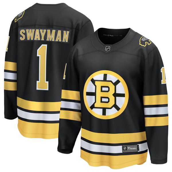 Fanatics NHL Boston Bruins Breakaway Home Jersey - Men's - Black