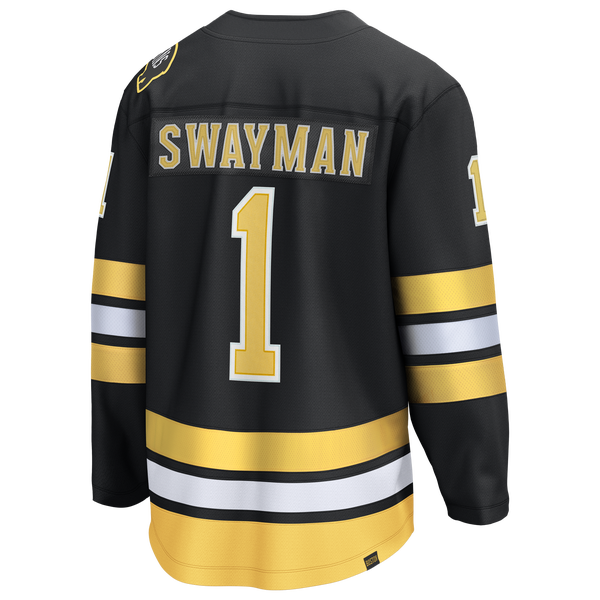 Fanatics NHL Boston Bruins Breakaway Home Jersey - Men's - Black - Image 3