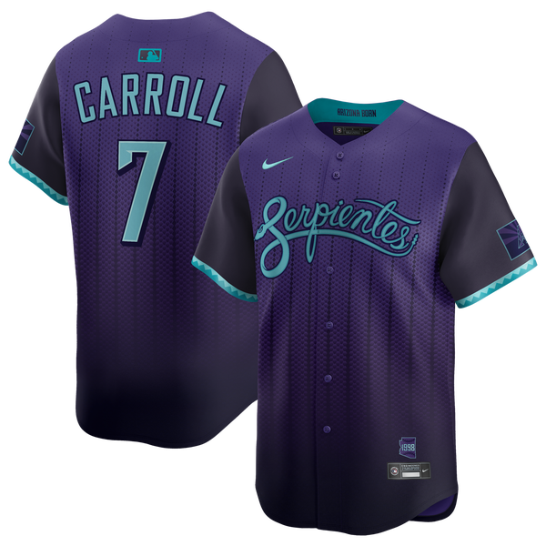 Nike MLB Arizona Diamondbacks City Connect Jersey - Men's - Purple