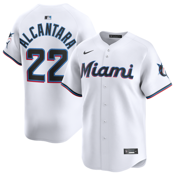 Nike MLB Miami Marlins Home Limited Jersey - Men's - White