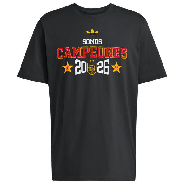 adidas Spain Somos Campeones T-Shirt - Men's - Black
