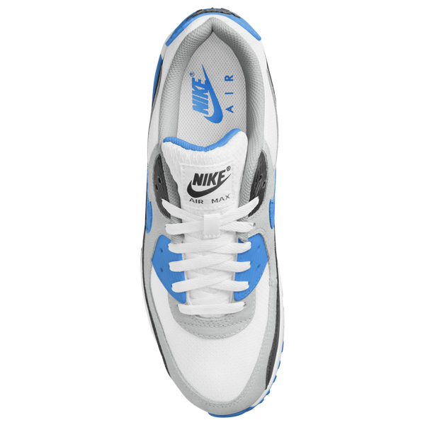 Nike Air Max 90 - Men's - Blue Crystal/Light Smoke Grey/White - Image 3