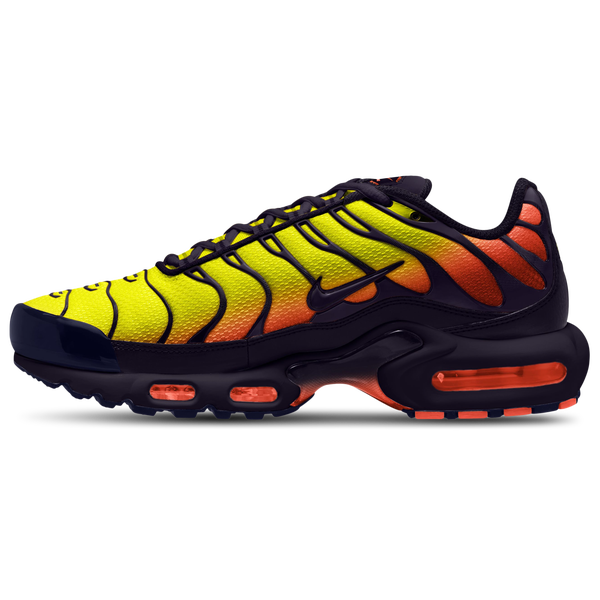 Nike Air Max Plus - Men's - Blackened Blue/Lemon Venom - Image 2