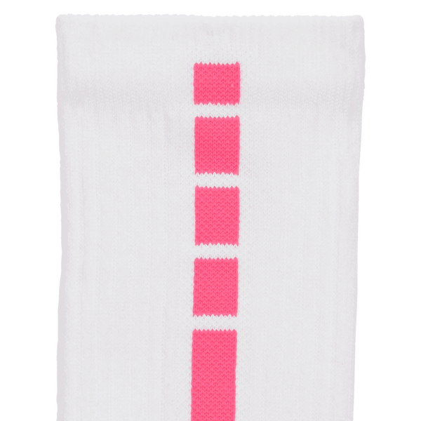 Nike Elite 2.0 Cushion Crew 1 Pair - Adult - White/Hyper Pink/Wolf Grey - Image 5