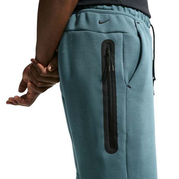 Nike Tech Fleece Shorts - Men's - Black/Mineral Slate - Image 2