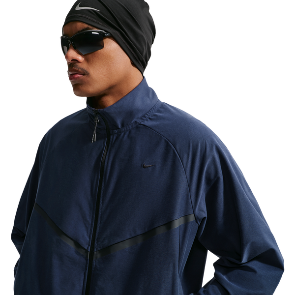Nike Tech Shori Knit Track Jacket - Men's - Obsidian/Black