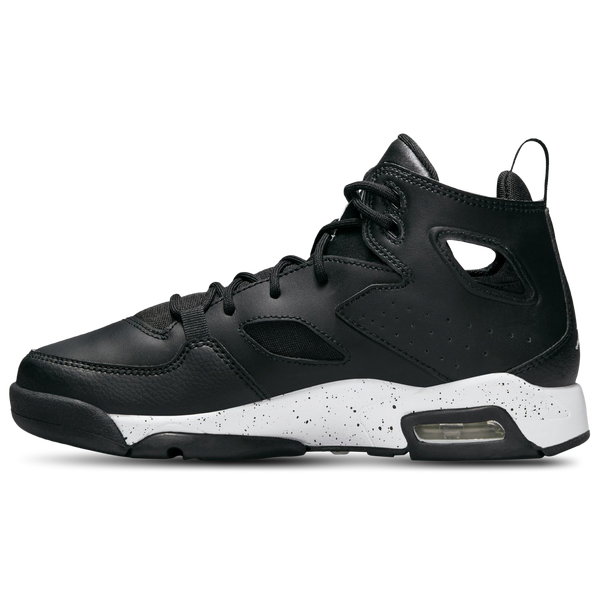Jordan Flight Club '91 - Boys' Grade School - Black/White - Image 3