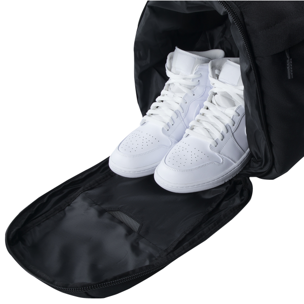 Jordan Velocity Duffel Medium - Adult - Black/Red/White - Image 4