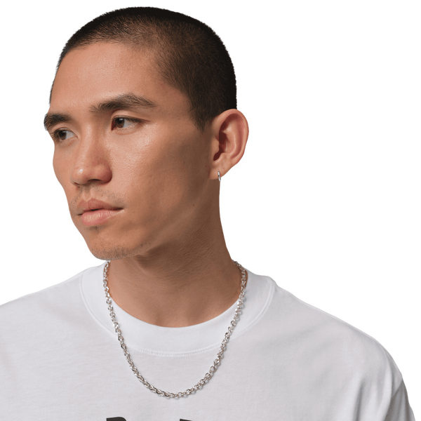 Jordan New York City Short Sleeve Crew - Men's - White/Black - Image 3
