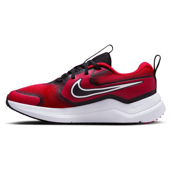 Nike Cosmic Runner - Boys' Grade School - Black/White/University Red - Image 2