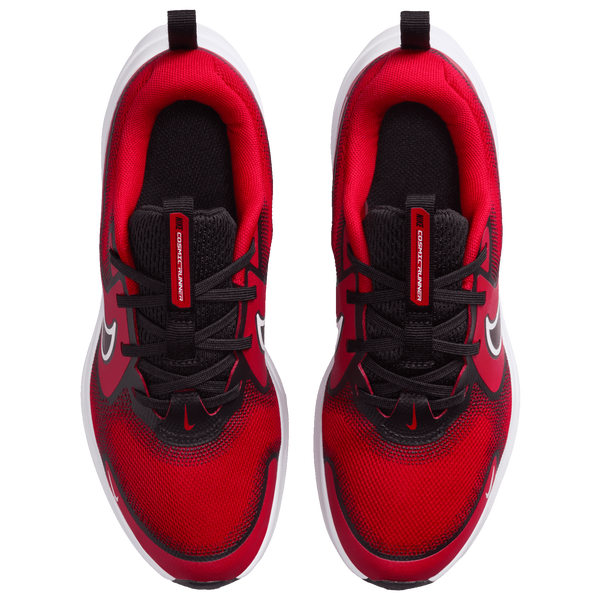 Nike Cosmic Runner - Boys' Grade School - Black/White/University Red - Image 4