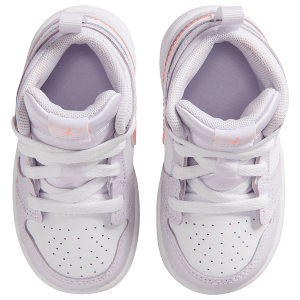 Jordan 1 Mid SE Fem - Girls' Toddler - Barely Grape/Atomic Pink - Image 4