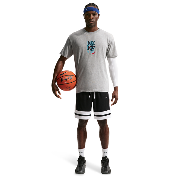 Nike M90 Summit Just Do It Basketball T-Shirt - Men's - Dk Grey Heather - Image 3