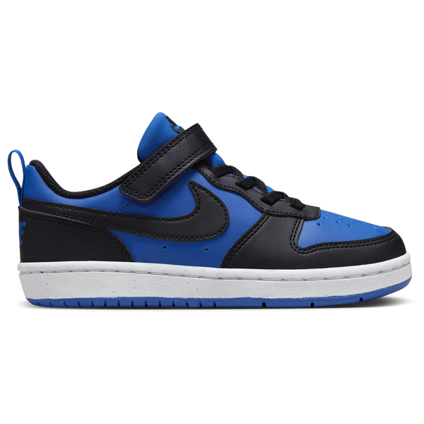 Nike Court Borough Low Recraft - Boys' Preschool - Game Royal/White/Black