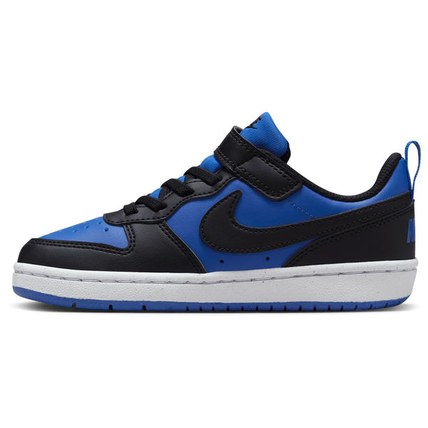 Nike Court Borough Low Recraft - Boys' Preschool - Game Royal/White/Black - Image 2