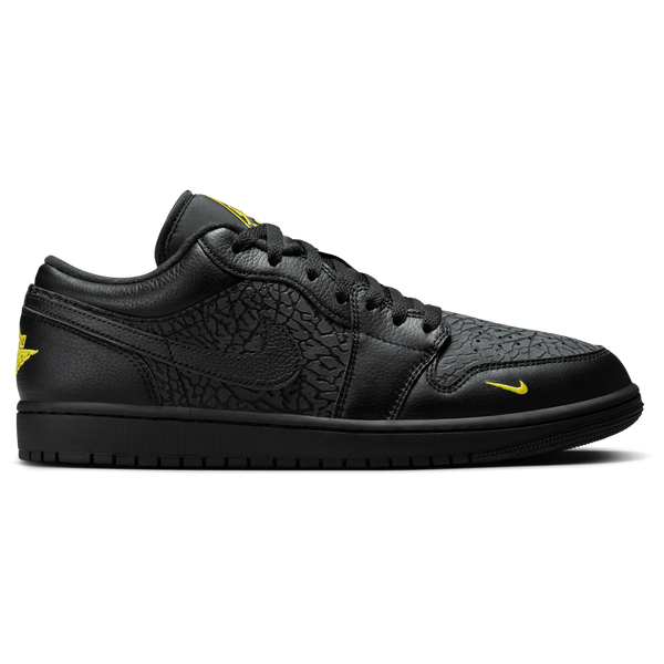 Jordan Air Jordan 1 Low SE - Men's - Black/Tour Yellow