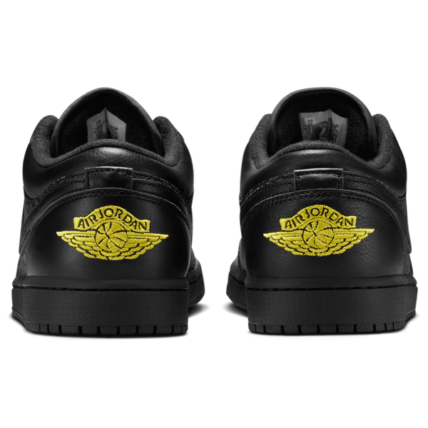 Jordan Air Jordan 1 Low SE - Men's - Black/Tour Yellow - Image 3