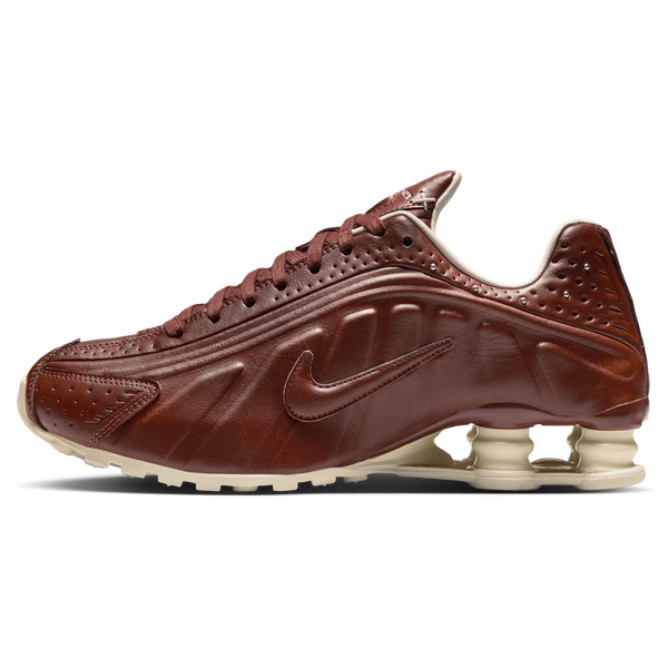 Nike Shox R4 - Women's - Dk Pony/Dk Pony/Soft Pearl - Image 2