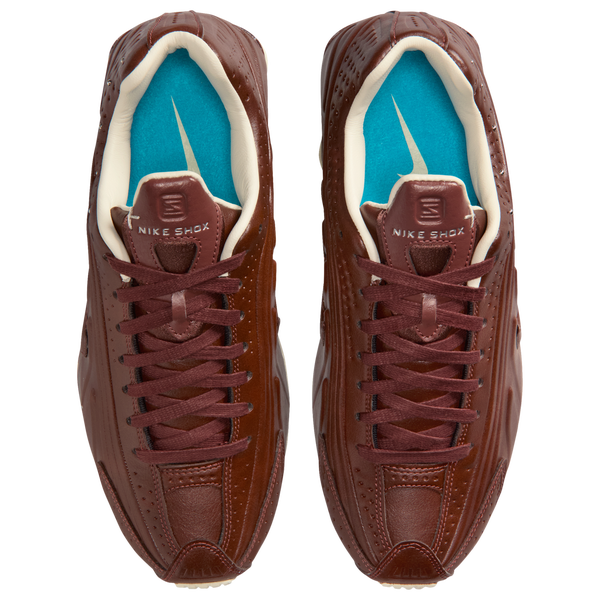 Nike Shox R4 - Women's - Dk Pony/Dk Pony/Soft Pearl - Image 4