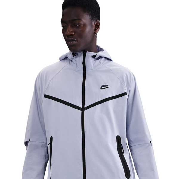 Nike Tech Woven WR Full-Zip Jacket - Men's - Black/Ghost/Ghost
