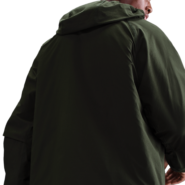 Nike Tech Woven WR Full-Zip Jacket - Men's - Sequoia/Black - Image 4