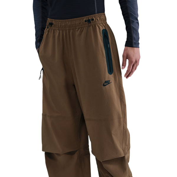 Nike Tech Woven Pants OS - Men's - Mosswood Brown/Black/Mosswood Brown