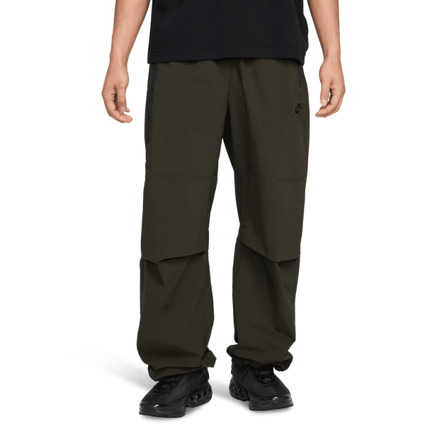 Nike Tech Woven Pants OS - Men's - Sequoia/Black