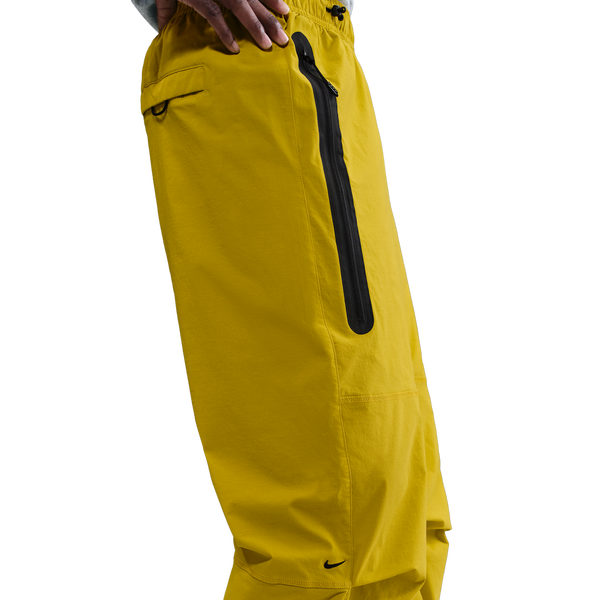 Nike Tech Woven Pants OS - Men's - Bright Citron/Bright Citron/Black - Image 2