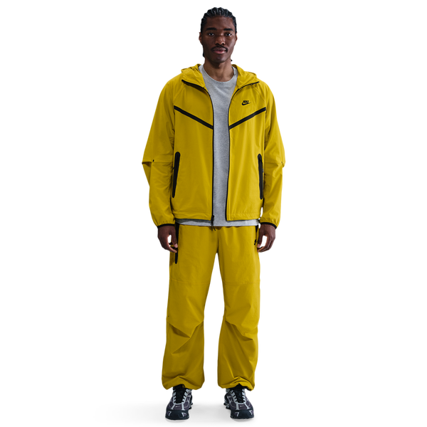Nike Tech Woven Pants OS - Men's - Bright Citron/Bright Citron/Black - Image 4
