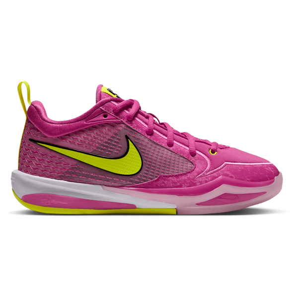Nike Sabrina 4 - Girls' Grade School - Pink Rise/Lemon Venom/Desert Pink