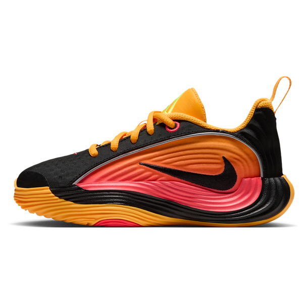 Nike Giannis Immortality 5 - Boys' Preschool - Laser Crimson/Metallic Silver/Laser Orange - Image 2