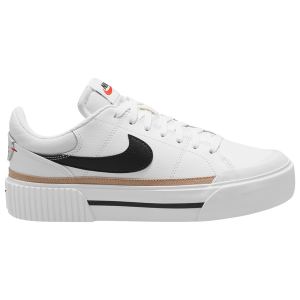 Nike Court Legacy Lift - Women's - White/Orange/Black