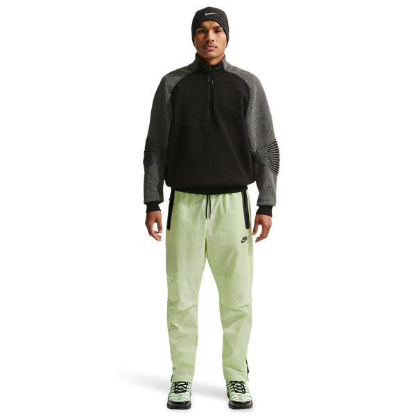 Nike Tech Woven Pants OH - Men's - Lt Liquid Lime/Black - Image 3