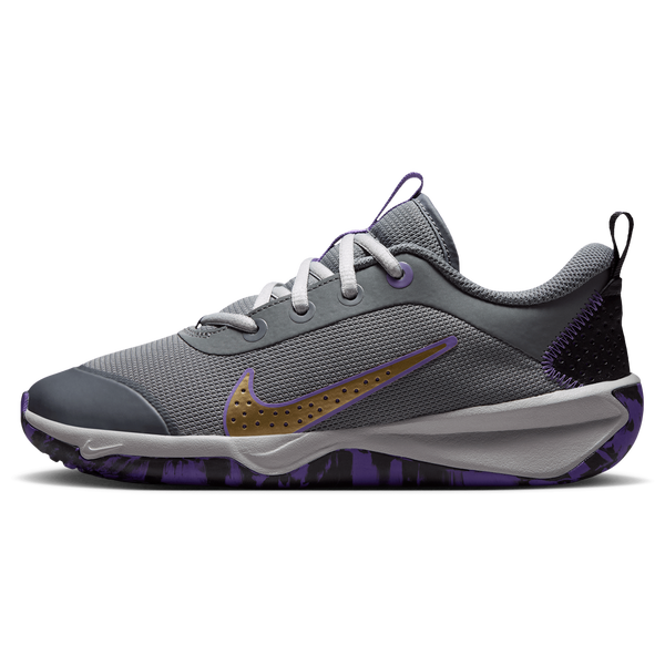 Nike Omni - Boys' Grade School - Smoke Grey/Metallic Gold/Action Grape - Image 2