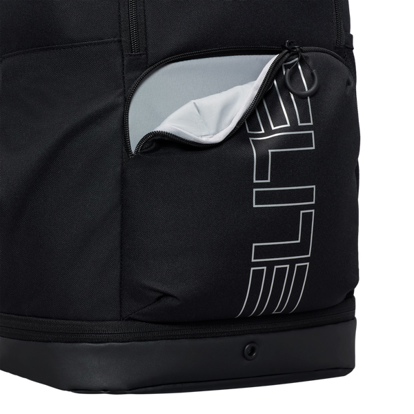 Nike Varsity Elite Backpack - Adult - Black/Metallic Silver - Image 6