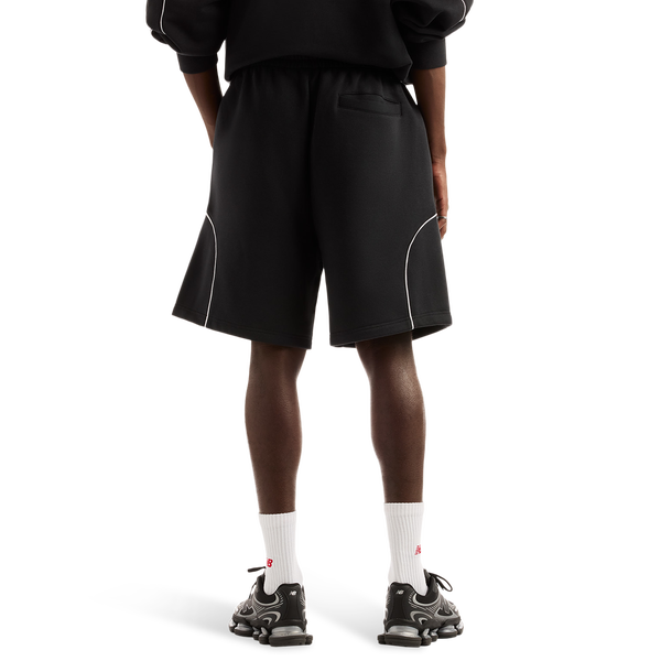 New Balance NB TRACKSIDE FLEECE SHORT - Men's - Black - Image 2