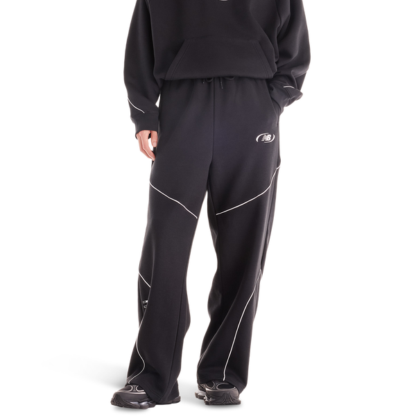 New Balance Trackside Open Hem Pants - Men's - Black
