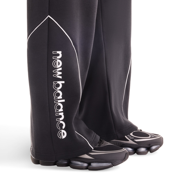 New Balance Trackside Open Hem Pants - Men's - Black - Image 4
