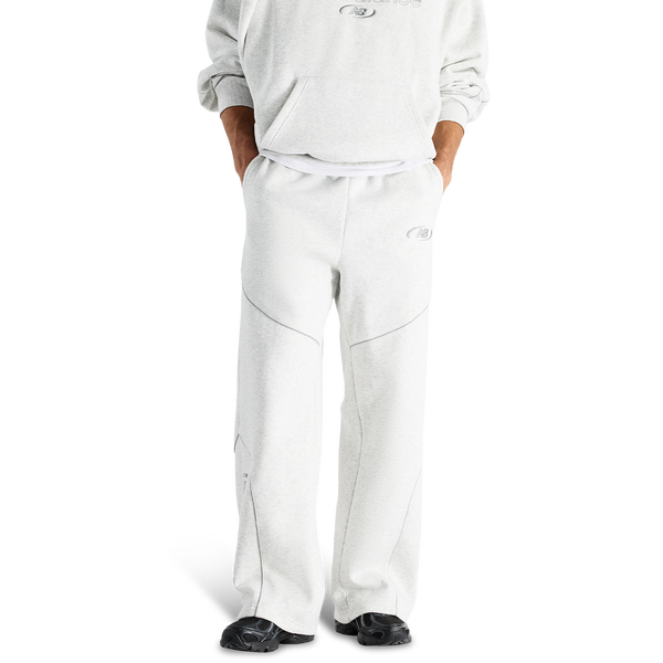 New Balance Trackside Open Hem Pants - Men's - Gray