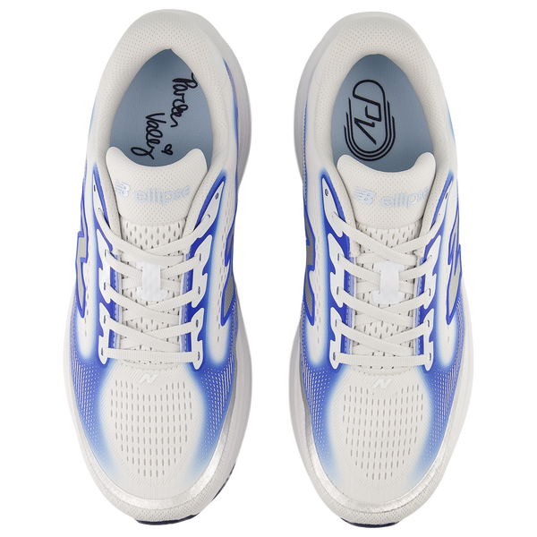 New Balance Ellipse - Men's - White/Blue/White - Image 4