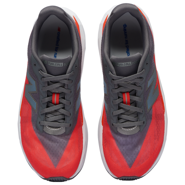 New Balance Rebel - Men's - White/Red/Gray - Image 4