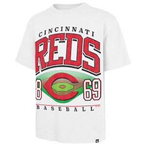 47 Brand Reds Foundational T-Shirt - Men's - White