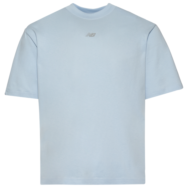 New Balance Oversized Center Logo T-Shirt - Men's - Blue