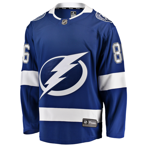 Fanatics Lightning Breakaway Jersey - Men's - Blue - Image 2